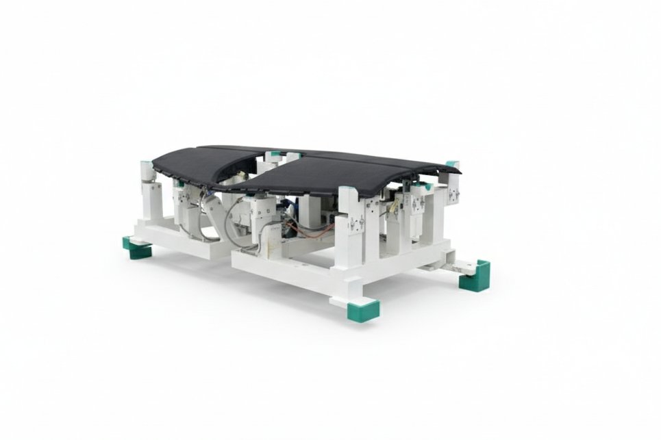 Detalle de útil control grapa salpicadero fabricado por Industrias Rios S.L.