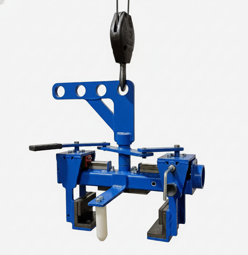 Garra de carga de ejes de automoción 1 detalle de la garra de carga para coches