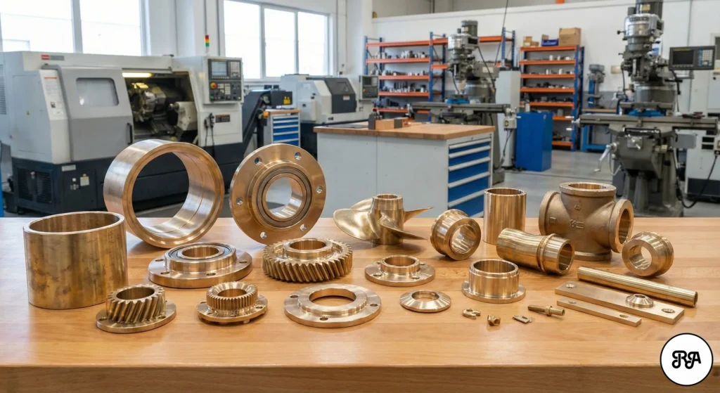 piezas de bronce en Industrias Ríos