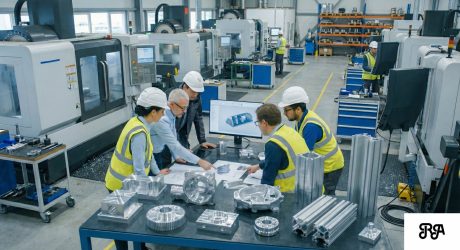 Proceso de fabricación de piezas de aluminio en Industrias Ríos